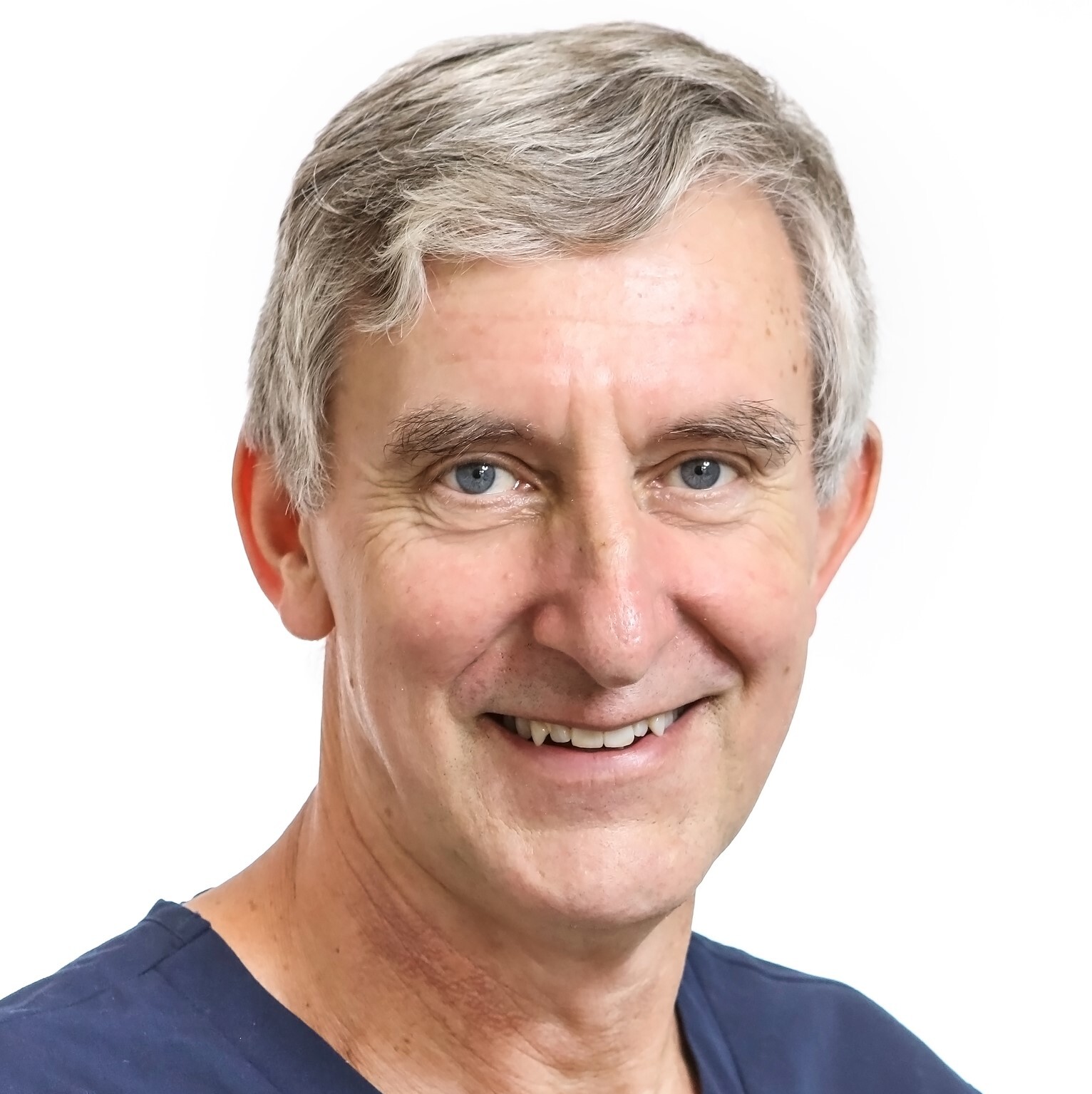 Surgeon in a clinical setting